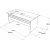 Vista skrivbord 180x89,5 cm - Brun/betong/antracit