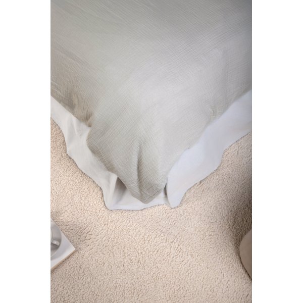 Ensemble de lit de jardin - Gris clair Ensemble de lit de jardin - Gris clair