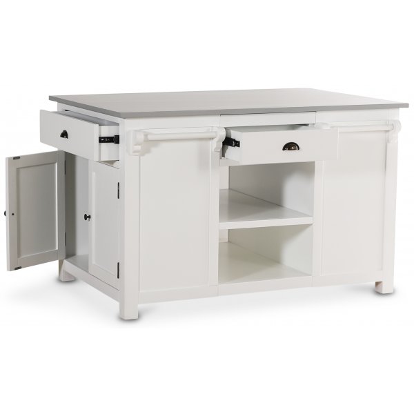 Köksö Larache - Vit / Grå Köksö Larache - Vit / Grå