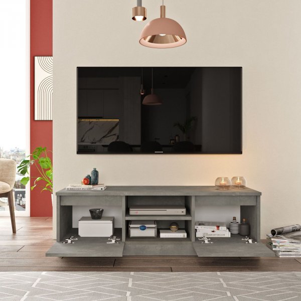 Silva TV-bänk - Grå Silva TV-bänk - Grå