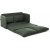 Canap convertible 2 places XL Saga - Vert