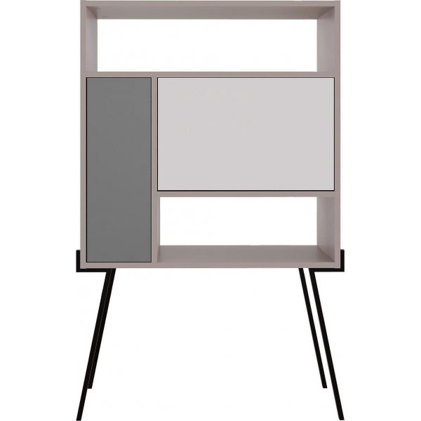 Tatti skåp - Ljus mocka/vit/antracit Tatti skåp - Ljus mocka/vit/antracit