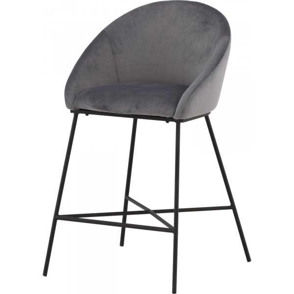 Tabouret de bar Alice - Gris foncé Tabouret de bar Alice - Gris foncé