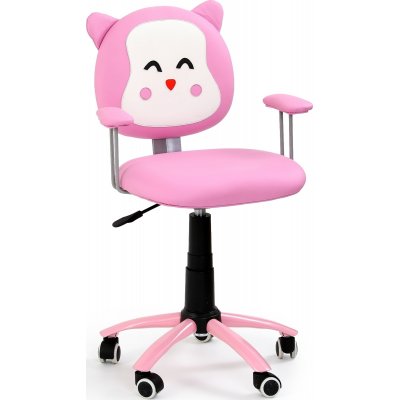 Karina rosa barnstol - skrivbordsstol fr barn