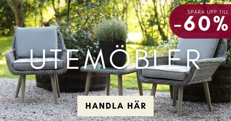 Utem�bler till kampanjpriser