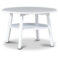 Sara runt soffbord 80 cm - Vit Sara runt soffbord 80 cm - Vit