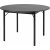 Table  manger ronde Sona 120 cm en chne teint noir