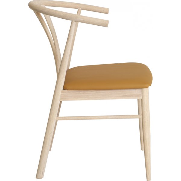 Aron matstol - Camel PU/vit