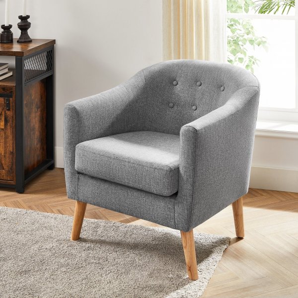 Fauteuil Cyrus - Gris Fauteuil Cyrus - Gris
