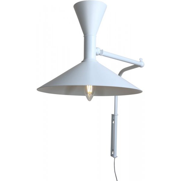 Strngns vgglampa - Vit