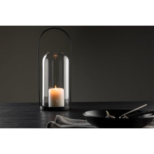 Lanterne Flora Ø13 cm - Noir Lanterne Flora Ø13 cm - Noir