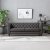 Royal Chesterfield 3-sits soffa mrkbrunt konstlder + Mbelvrdskit fr textilier