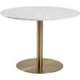 Corby runt matbord marmor 105 cm - Mssing