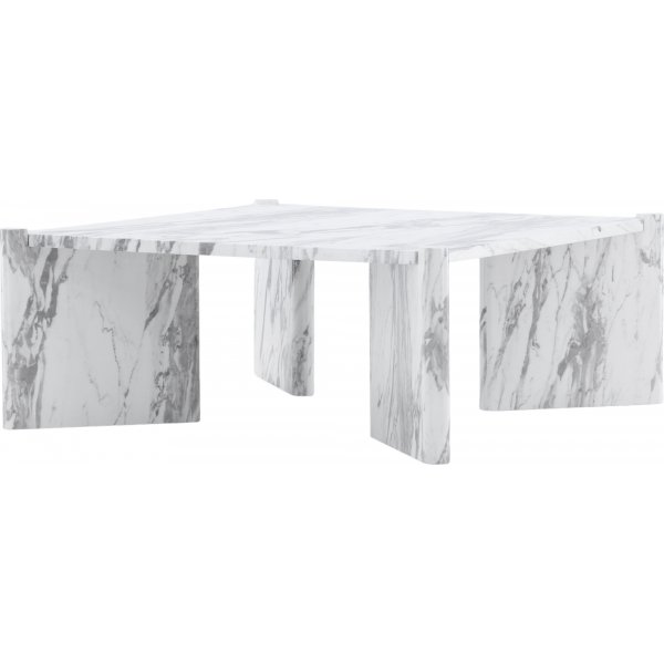 Table basse Rogaland 100 x 100 cm - Blanc Table basse Rogaland 100 x 100 cm - Blanc