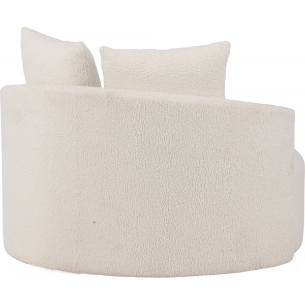 Canap 2 places Kelso - Teddy blanc