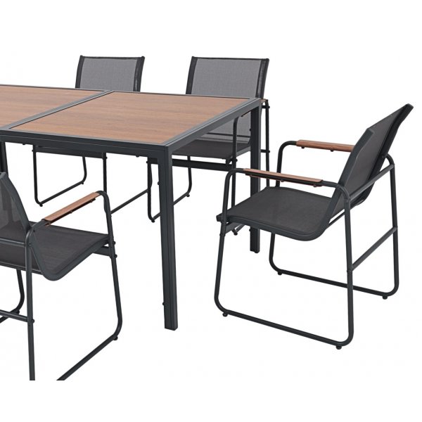 Matgrupp; 6 stolar med bord - Lagun Matgrupp; 6 stolar med bord - Lagun