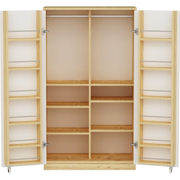 Paose garderob - Ek/vit Paose garderob - Ek/vit