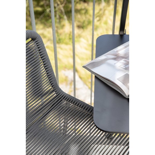 Lindos barstol - Svart/Mörkgrå Lindos barstol - Svart/Mörkgrå