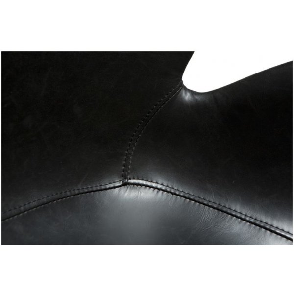 Chaise de bureau Gaia - Noir vintage