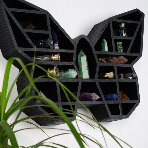 Cryptische wandplank 7 Zwart Cryptische wandplank 7 Zwart