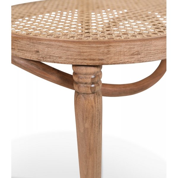 No 10 matstol med rottingsits och -rygg - Vintage No 10 matstol med rottingsits och -rygg - Vintage