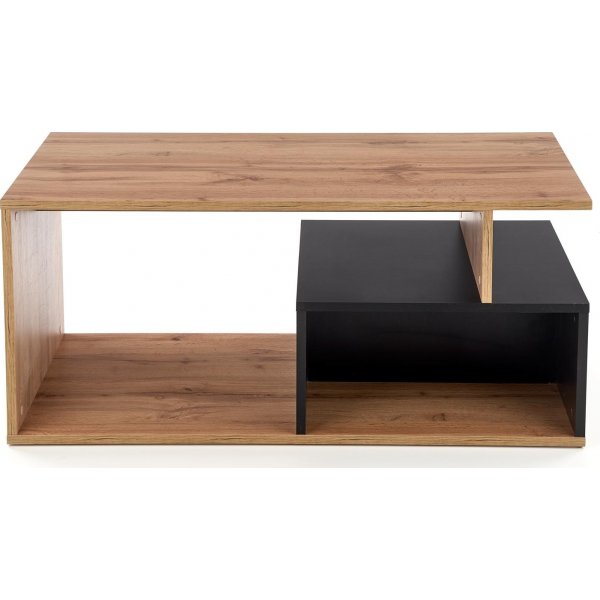 Table basse Arely 110x 55 cm - Chne Wotan/noir