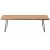 Mllan trdgrdsbnk i teak 120 cm