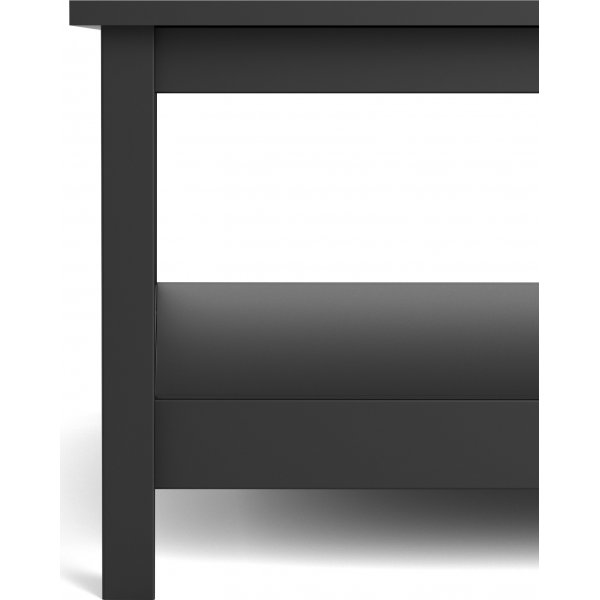 Table basse Madrid 81 x 81 cm - Noir Table basse Madrid 81 x 81 cm - Noir