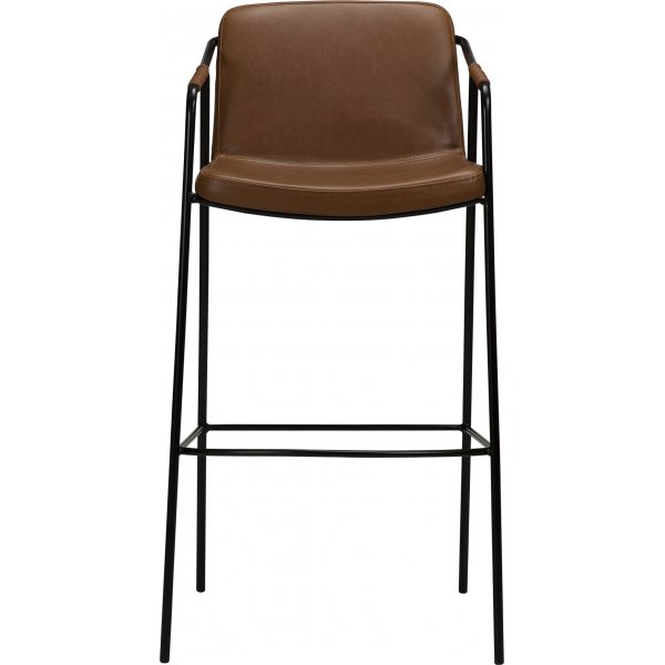 Tabouret de bar Boto - PU marron clair