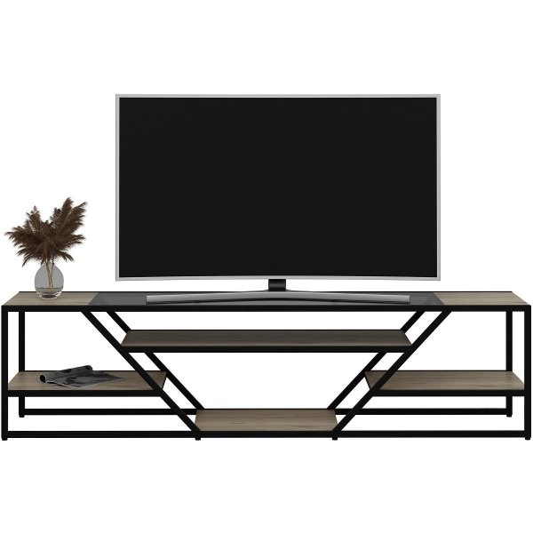Lora TV-standaard - Zwart Lora TV-standaard - Zwart