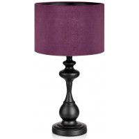 Connor bordslampa - Svart/lila Connor bordslampa - Svart/lila