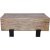 Wood Soffbord 110 x 62 cm - Naturligt tr/svart