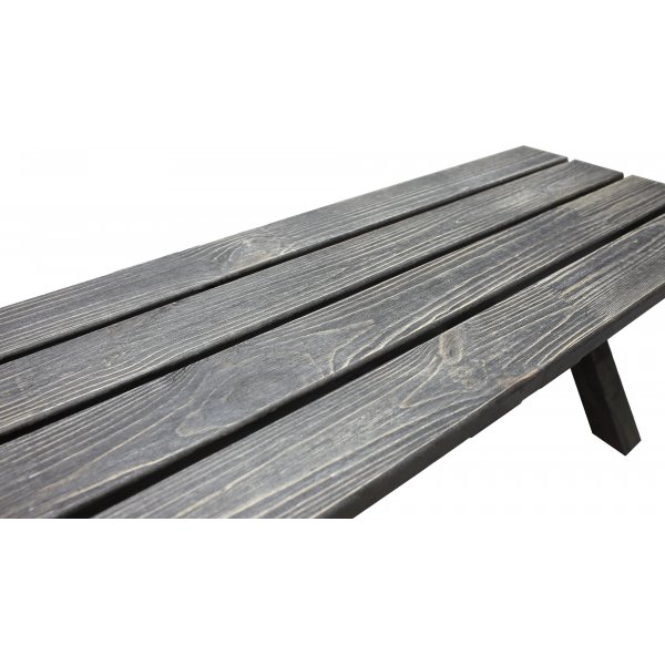 Scottsdale zitbank 100 cm - Shabby Chic Grijs