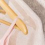 Kldgalge, tr, 44,5 cm, 20-pack - Beige/rosa