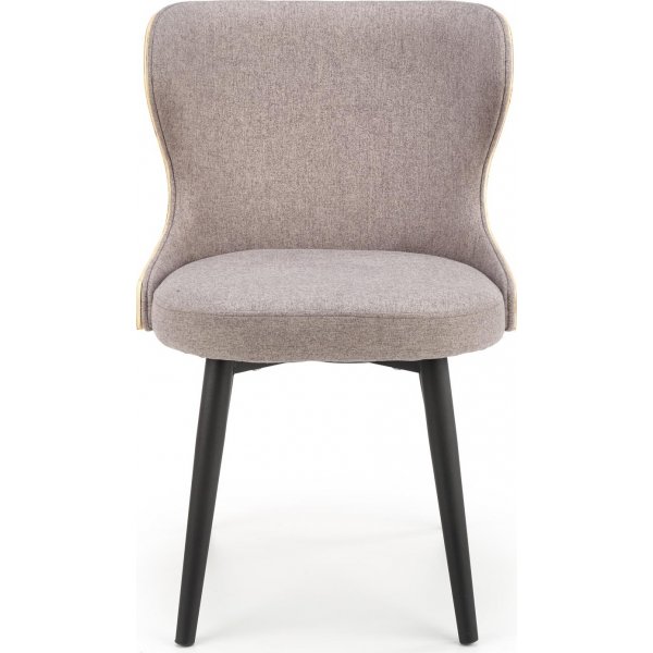 Chaise de salle  manger Cadeira 452 - Gris/bois