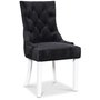 Decotique stol (Rygghandtag) - Svart sammet
