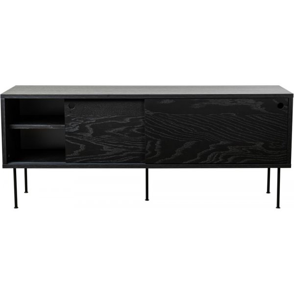 Volume TV-bänk 132 cm - Svart Volume TV-bänk 132 cm - Svart