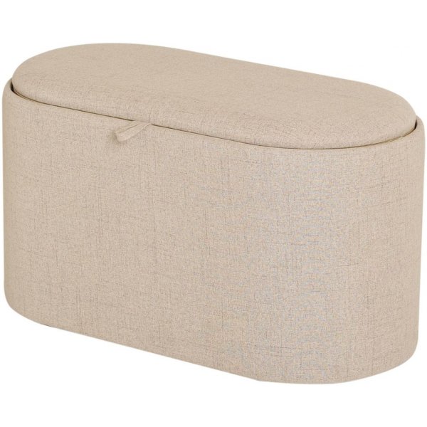 Pouf Maiko ovale - Beige