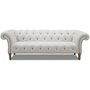 Hampton Britain 3-sits chesterfieldsoffa - Linne