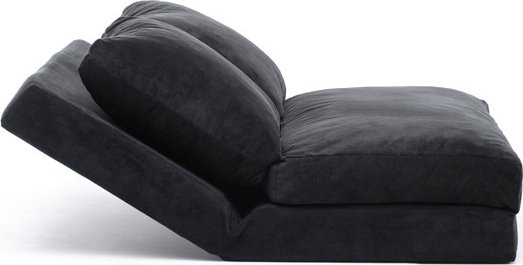 Canapé-lit 2 places Taida - Noir Canapé-lit 2 places Taida - Noir