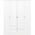 Armoire Lia 140 x 52 x 210 cm - Blanc