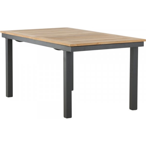 Panama matbord 160 x 90 cm - Svart/Natur