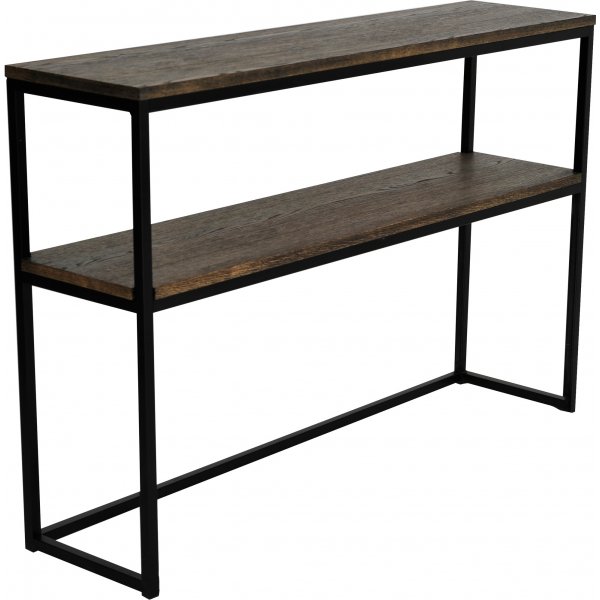 Ekefors konsolbord - Brunlackerad ekfaner