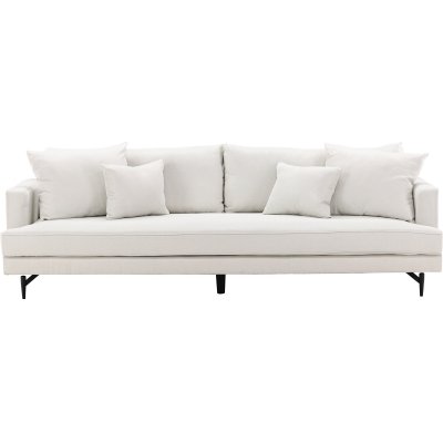 Sofia 3-sits soffa - Beige linne