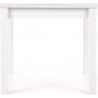Yaritza eettafel 80-160 cm - Wit
