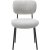 Chaise de salle  manger Bison - Blanc cass