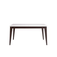 Johan matbord 145-185 cm - Vit/wenge brun Johan matbord 145-185 cm - Vit/wenge brun