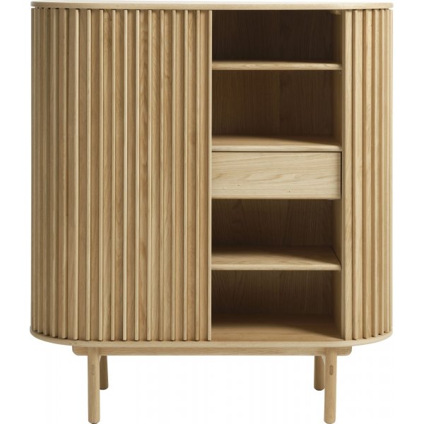 Bubbel skåp med skjutdörrar - oljad ek Bubbel skåp med skjutdörrar - oljad ek