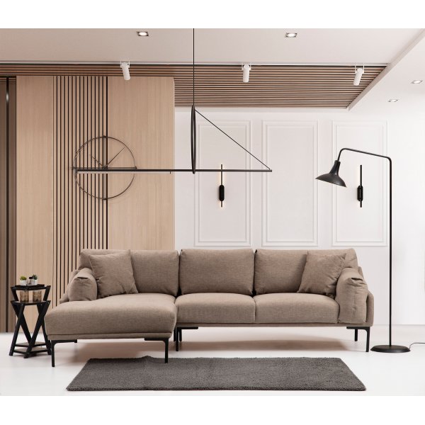 Leo divansoffa - Mocka