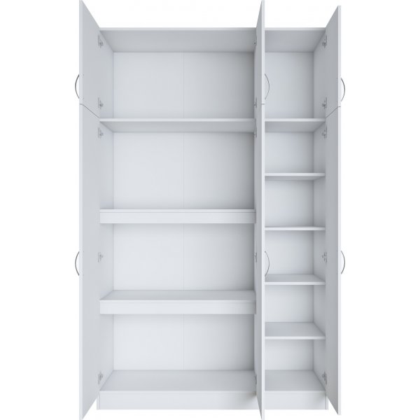 Armoire Baden 4 - Blanc Armoire Baden 4 - Blanc